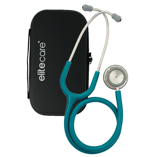 elitecare Dual Head Stethoscope + Case 