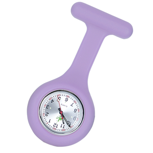 Waterproof Silicone FOB Watch - Lilac