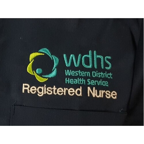 Embroidery Logo - WDHS + Title