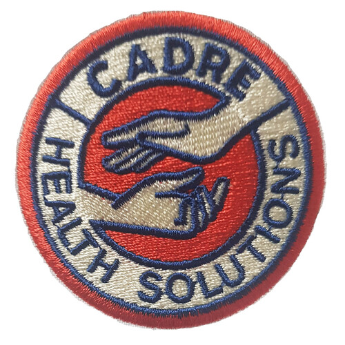 Embroidery Logo - Cadre Health Solutions