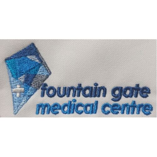 Embroidery Logo - Fountain Gate Medical Centre
