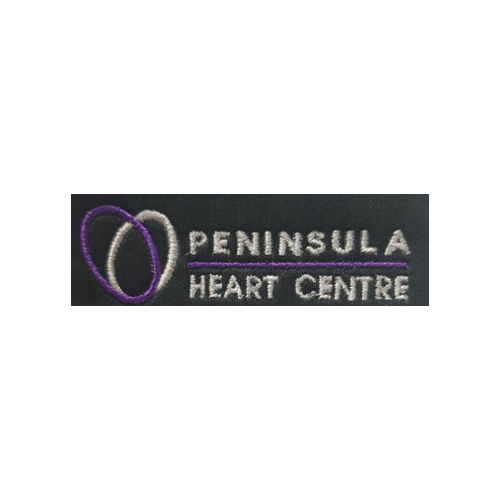 Embroidery Logo - Peninsula Heart Centre