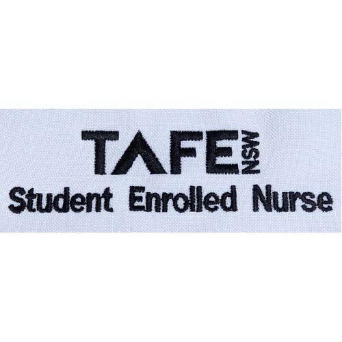 Embroidery Logo - TAFE NSW Student Enrolled Nurse