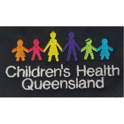 Embroidery Logo - QLD Children's Hospital with Purple Adult