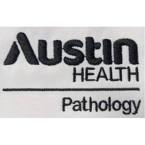 Embroidery Logo - Austin Health Pathology