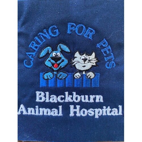 Embroidery Logo - Blackburn Animal Hospital
