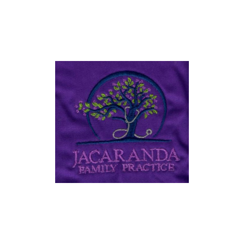 Embroidery Logo -  Jacaranda Family Practice