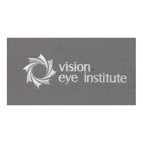 Embroidery logo - Vision Eye Institute