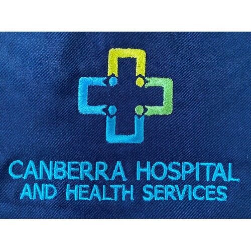 Embroidery Logo - Canberra Hospital and Health Services