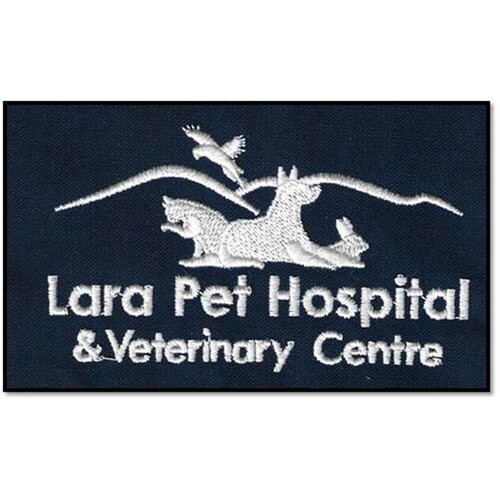 Embroidery logo - Lara Pet Hospital & Veterinary Centre