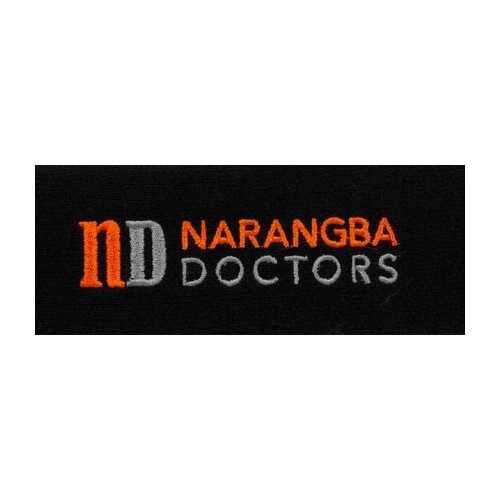 Embroidery logo - Narangba Doctors
