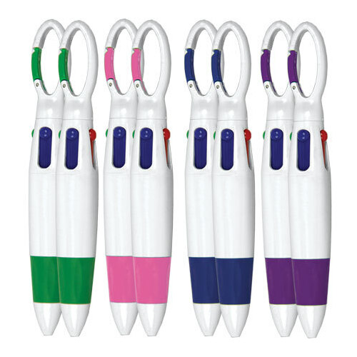 ICU 4 Colour Pen Pack - [x8]