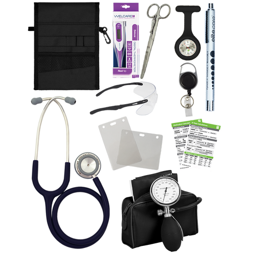 elitecare Deluxe Nurse Kit SINGLE HAND - Black