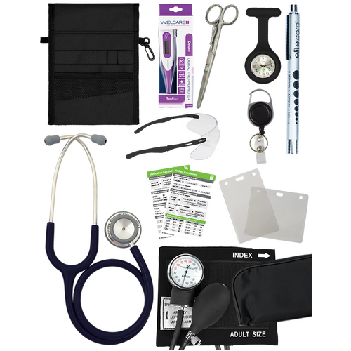 elitecare Deluxe Nurse Kit TRADITIONAL - Black