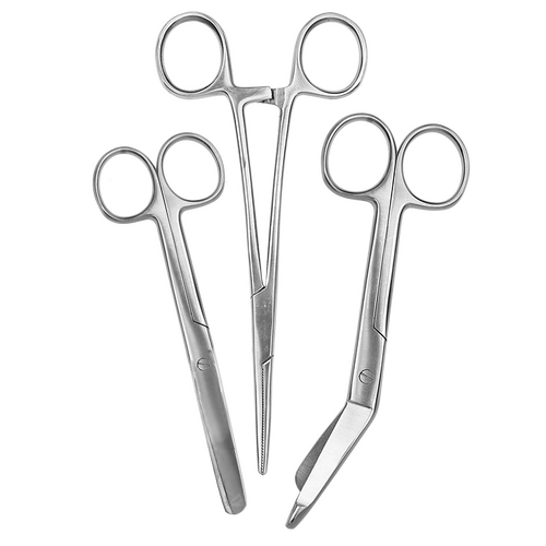 Scissors and Forcep (3 Pack) PLAIN
