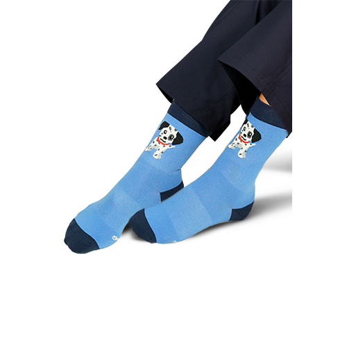 elitecare Dalmatian CREW Compression Socks 10-13W