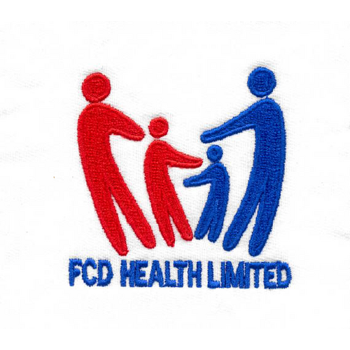 Embroidery Logo - FCD Health